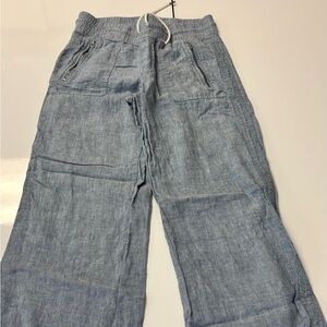 Athleta Blue Wide Leg Pants